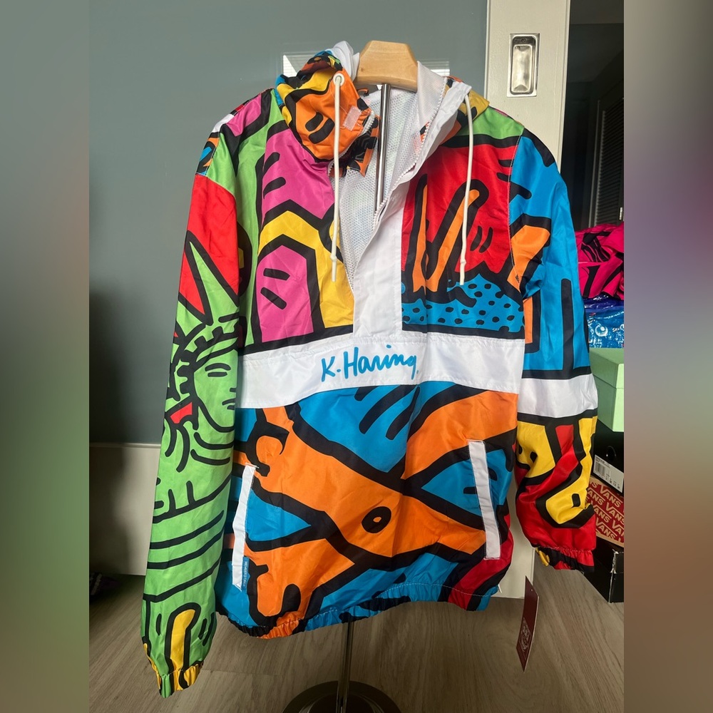 Keith Haring + Members Only collab Jacket